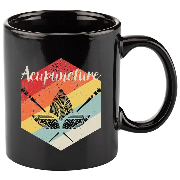 American Softball Flag Players And Bat 11oz C Handle Ceramic Mug