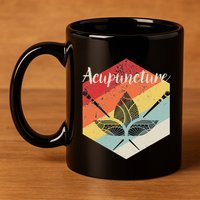 American Softball Flag Players And Bat 11oz C Handle Ceramic Mug