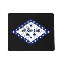 Arkansas State Flag Vintage Distressed Design T Mousepad