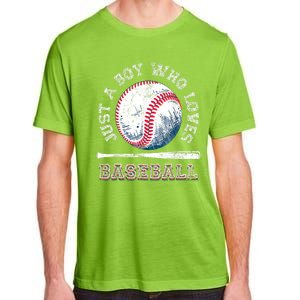 American Sport Fan Baseball Lover Boy Batter Baseball Gift For Player Adult ChromaSoft Performance T-Shirt