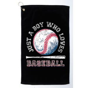 American Sport Fan Baseball Lover Boy Batter Baseball Gift For Player Platinum Collection Golf Towel