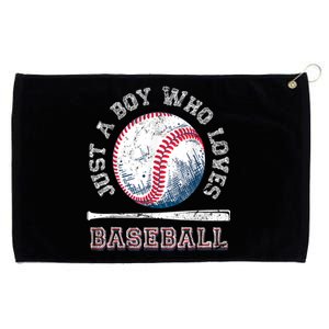 American Sport Fan Baseball Lover Boy Batter Baseball Gift For Player Grommeted Golf Towel