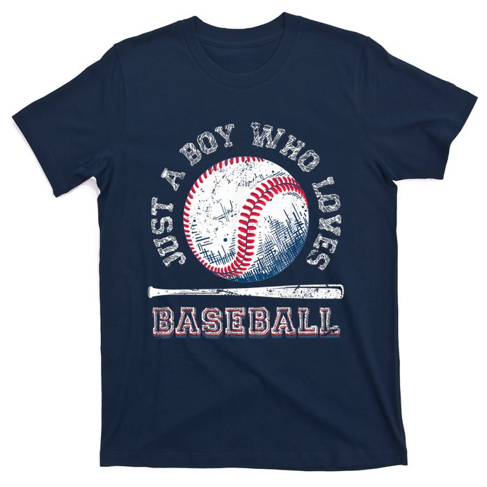 American Sport Fan Baseball Lover Boy Batter Baseball T-Shirt