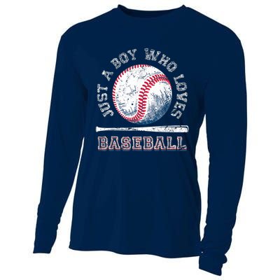 American Sport Fan Baseball Lover Boy Batter Baseball Cooling Performance Long Sleeve Crew