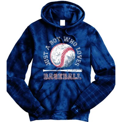 American Sport Fan Baseball Lover Boy Batter Baseball Tie Dye Hoodie