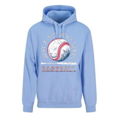 American Sport Fan Baseball Lover Boy Batter Baseball Unisex Surf Hoodie