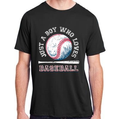 American Sport Fan Baseball Lover Boy Batter Baseball Adult ChromaSoft Performance T-Shirt