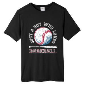 American Sport Fan Baseball Lover Boy Batter Baseball Tall Fusion ChromaSoft Performance T-Shirt