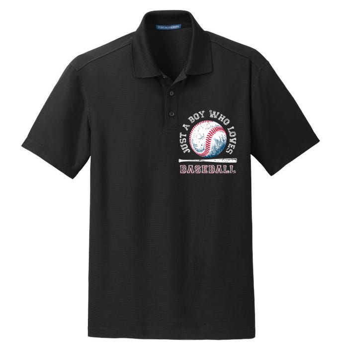 American Sport Fan Baseball Lover Boy Batter Baseball Dry Zone Grid Polo