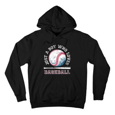 American Sport Fan Baseball Lover Boy Batter Baseball Tall Hoodie