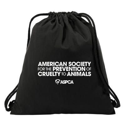 American Society For The Prevention Of Cruelty To Animals Drawstring Bag