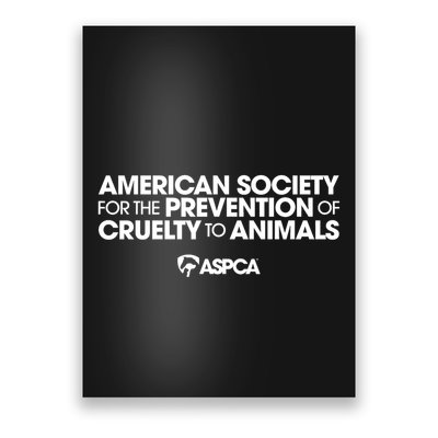 American Society For The Prevention Of Cruelty To Animals Poster