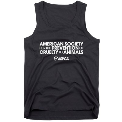 American Society For The Prevention Of Cruelty To Animals Tank Top