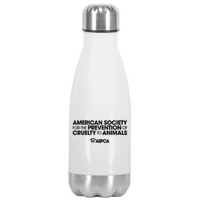 American Society For The Prevention Of Cruelty To Animals Stainless Steel Insulated Water Bottle