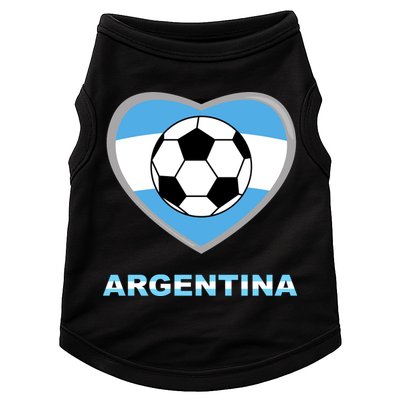 Argentina Soccer Football Argentinian Flag Doggie Tank