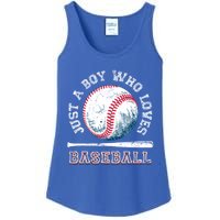 American Sport Fan Baseball Lover Batter Baseball Cute Gift Ladies Essential Tank