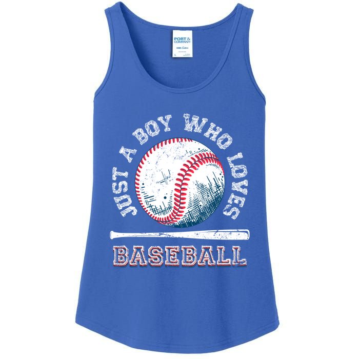 American Sport Fan Baseball Lover Batter Baseball Cute Gift Ladies Essential Tank