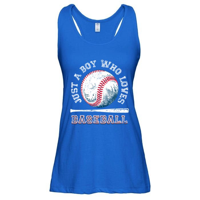 American Sport Fan Baseball Lover Batter Baseball Cute Gift Ladies Essential Flowy Tank