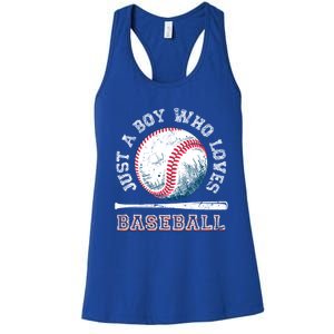 American Sport Fan Baseball Lover Batter Baseball Cute Gift Women's Racerback Tank