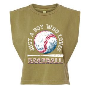 American Sport Fan Baseball Lover Batter Baseball Cute Gift Garment-Dyed Women's Muscle Tee