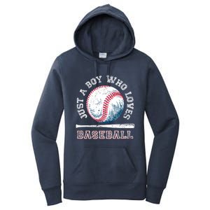 American Sport Fan Baseball Lover Batter Baseball Cute Gift Women's Pullover Hoodie