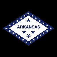 Arkansas State Flag Cooling Performance Crew T-Shirt