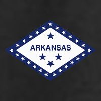 Arkansas State Flag Adult Drive Performance Visor