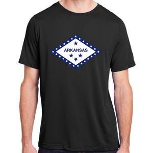 Arkansas State Flag Adult ChromaSoft Performance T-Shirt