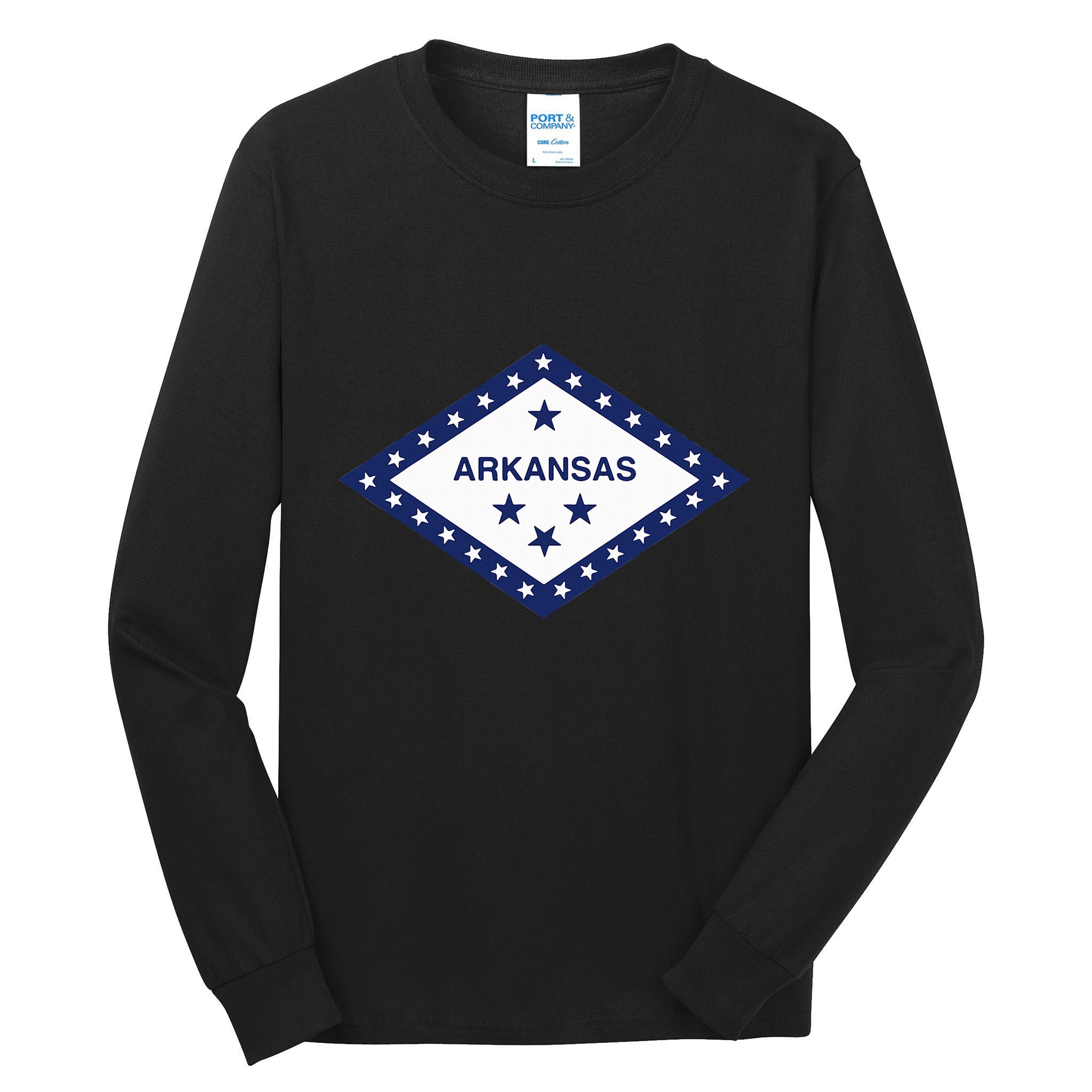 Arkansas State Flag Tall Long Sleeve T-Shirt