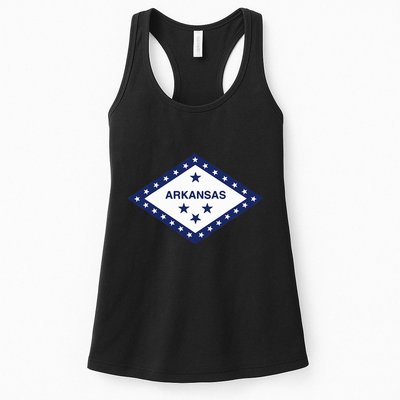 Arkansas State Flag Womens Tank Top