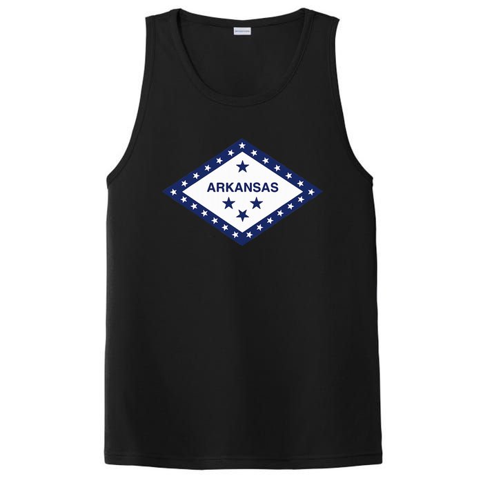 Arkansas State Flag PosiCharge Competitor Tank