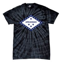 Arkansas State Flag Tie-Dye T-Shirt