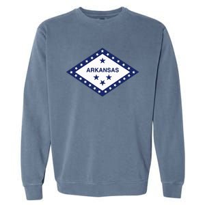 Arkansas State Flag Garment-Dyed Sweatshirt