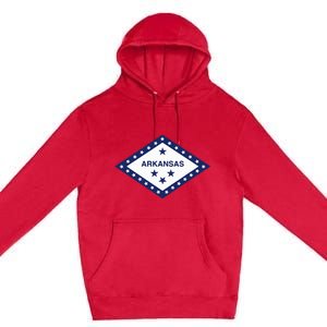 Arkansas State Flag Premium Pullover Hoodie