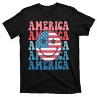 America Smiley Face T-Shirt