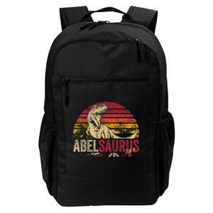 Abel Saurus Funny Personalized Dinosaur T Rex Boy Name Daily Commute Backpack