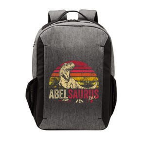 Abel Saurus Funny Personalized Dinosaur T Rex Boy Name Vector Backpack