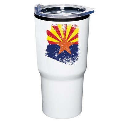 Arizona State Flag Faded Flag Of Arizona Tumbler