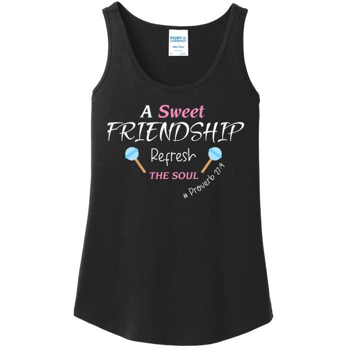 A Sweet Friendship Refresh The Soul Ladies Essential Tank