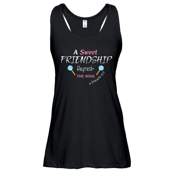 A Sweet Friendship Refresh The Soul Ladies Essential Flowy Tank