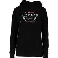 A Sweet Friendship Refresh The Soul Womens Funnel Neck Pullover Hood