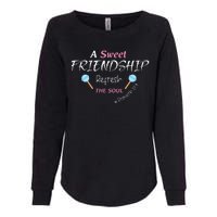 A Sweet Friendship Refresh The Soul Womens California Wash Sweatshirt