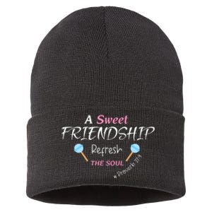 A Sweet Friendship Refresh The Soul Sustainable Knit Beanie