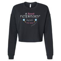 A Sweet Friendship Refresh The Soul Cropped Pullover Crew