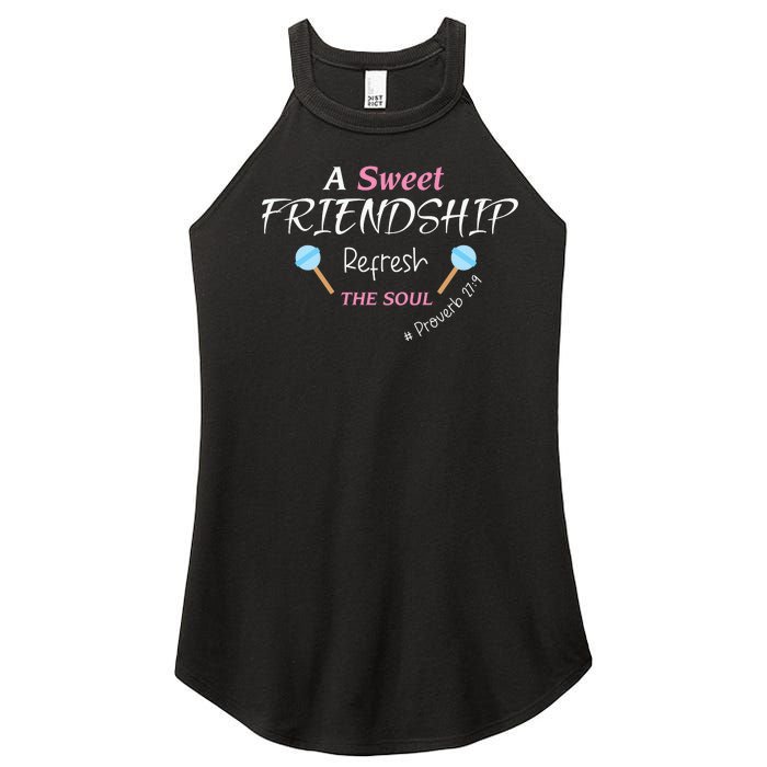 A Sweet Friendship Refresh The Soul Women's Perfect Tri Rocker Tank