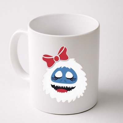 Abominable Snowman Face Costume Adults Christmas Coffee Mug