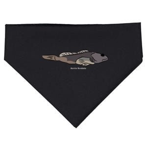 Arctic Sculpin Freshwater Fish USA-Made Doggie Bandana