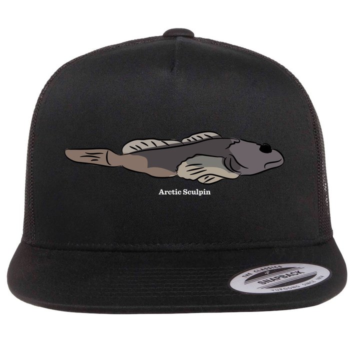 Arctic Sculpin Freshwater Fish Flatbill Hat