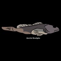 Arctic Sculpin Freshwater Fish Flatbill Hat