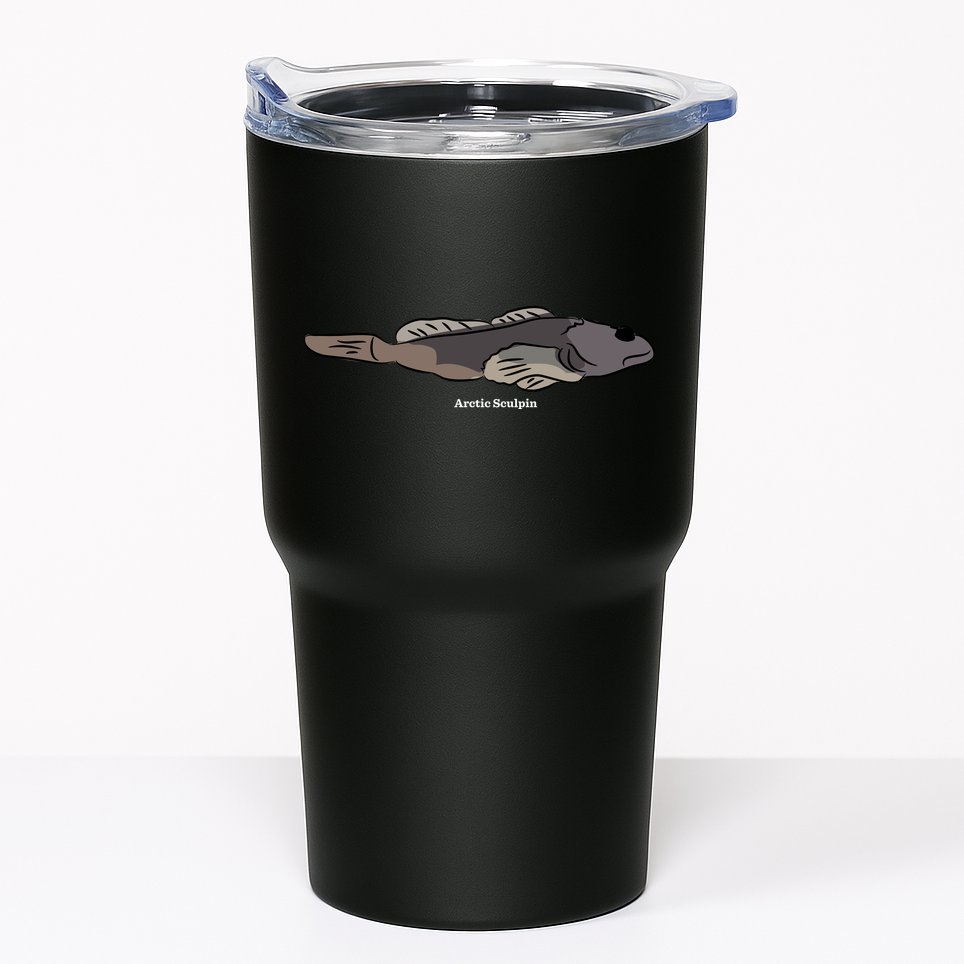 Arctic Sculpin Freshwater Fish Tumbler